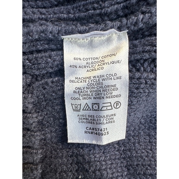 Ann Taylor LOFT Ruffle Cable Knit Sweater - Picture 7 of 10